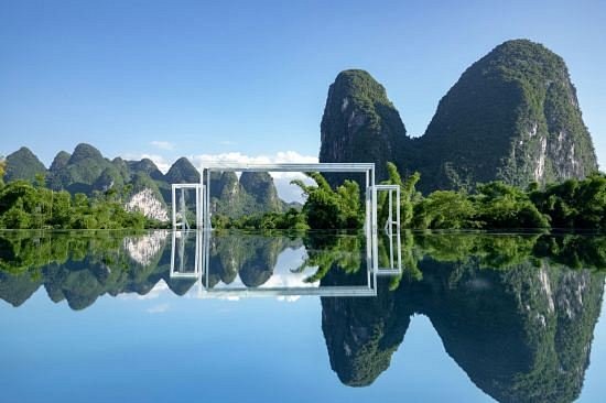 Mid-mountain Cloud &amp; Water Boutique Hotel Yangshuo, hotell i Guilin