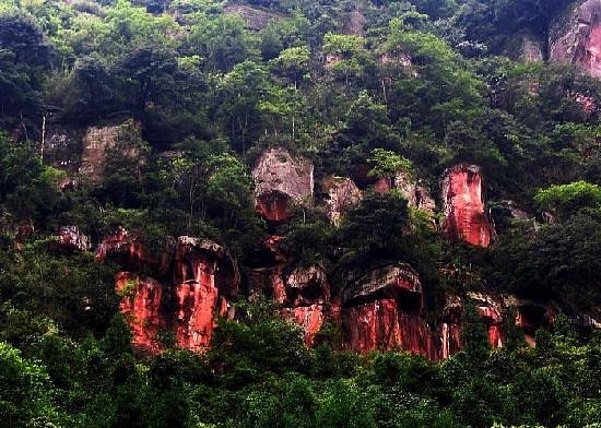 Danxia Valley of Xishui image