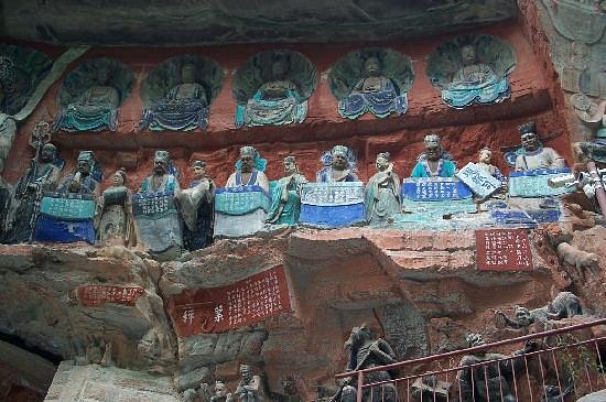 Shimen Mountain Carving Cliff image