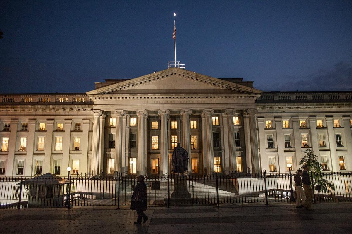 U.S. treasury building