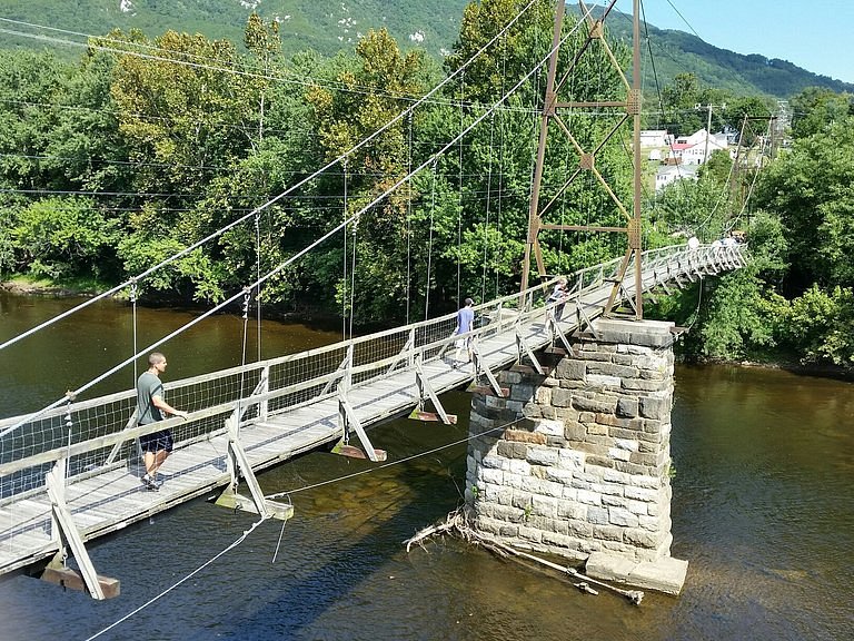 Buchanan Swinging Bridge image