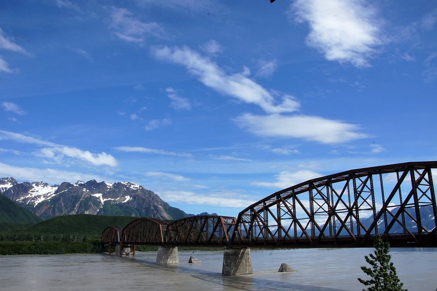 Miles Glacier Bridge image