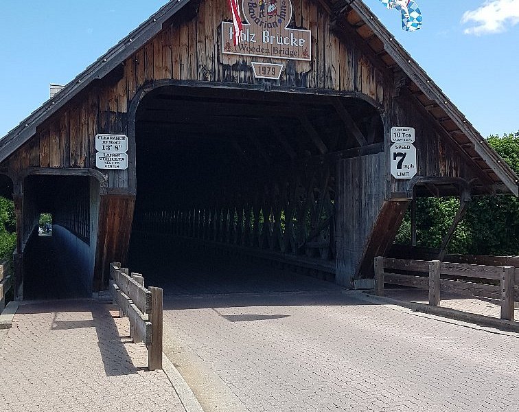 Bavarian Inn Holz Brucke Covered Bridge image