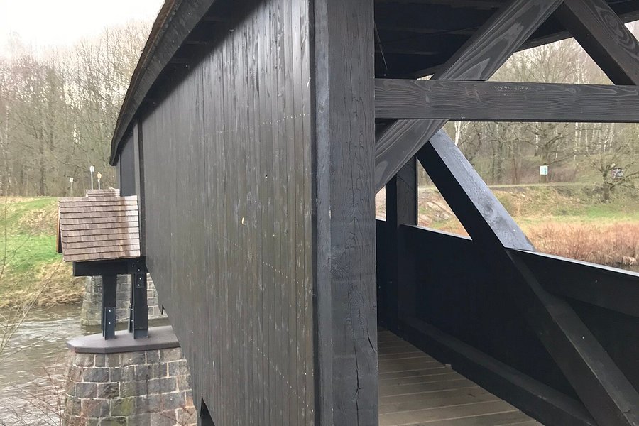 Röhrensteg Wooden Bridge image