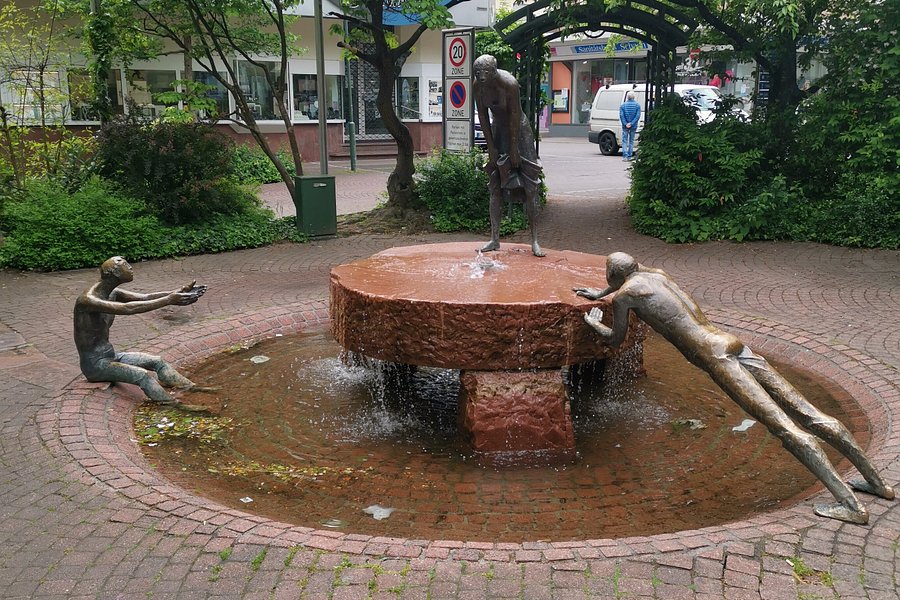 Brunnen Wasser Und Mensch image