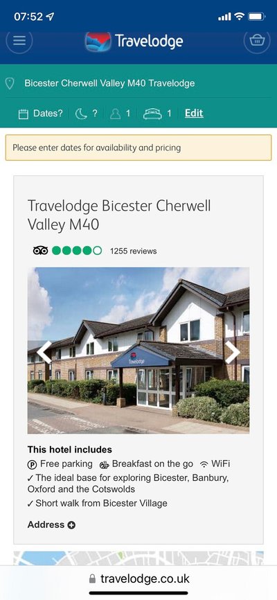 Hotel photo 14 of Travelodge Bicester Cherwell Valley M40.