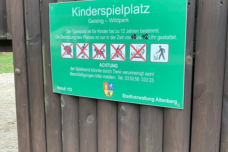 Kinderspielplatz Geising - Wildpark image