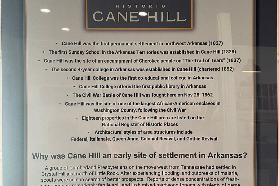 Historic Cane Hill Museum image