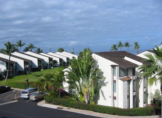 The view toward the beach (west)