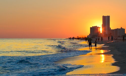 The Sunsets on the Gulf  can be Spectacular