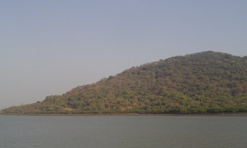 First view of Elephanta Island