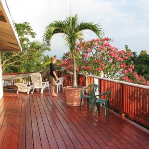 The beautiful terrase