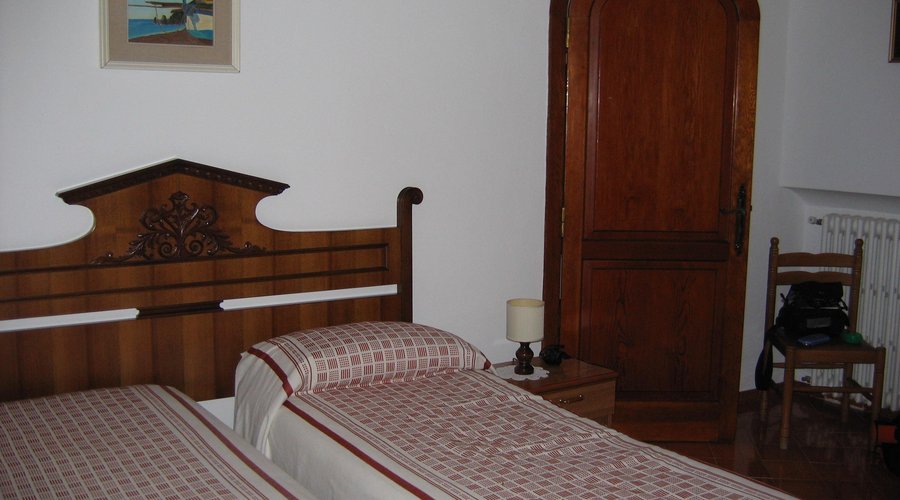 The twin bedroom