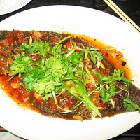 Whole thai-style flounder (I think I prefer snapper)