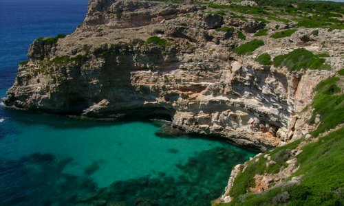 Bay near Es Canutells