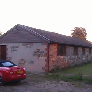 Converted barn accommodation at Birds Farm