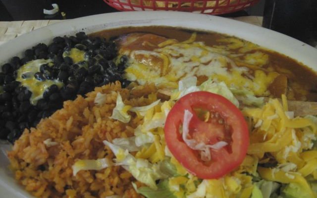 Taco and Cheese Enchilada Combo