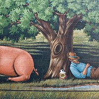 Farmer John Pig Mural