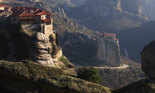 View from Megalo Meteora