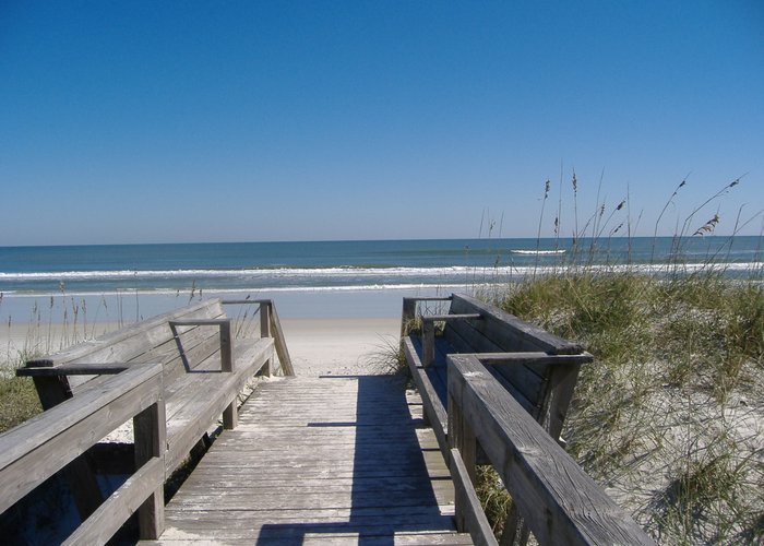 walkway to beach