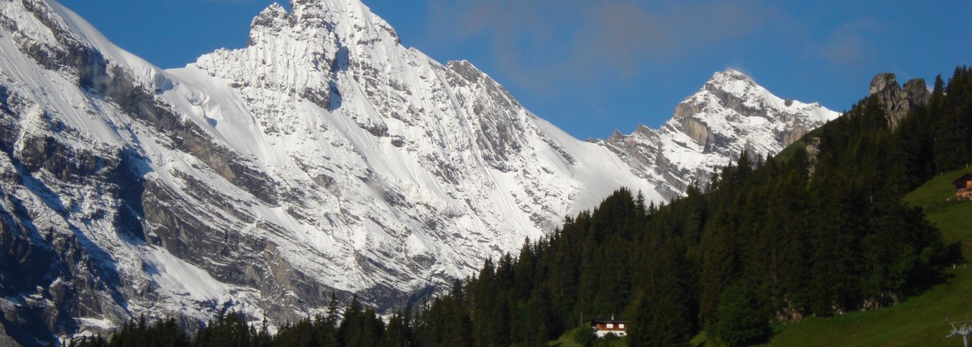 Murren with Alps