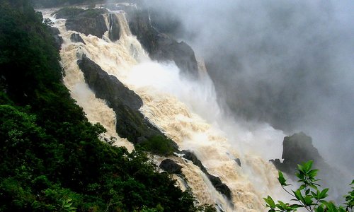 Barron Falls in rainy season