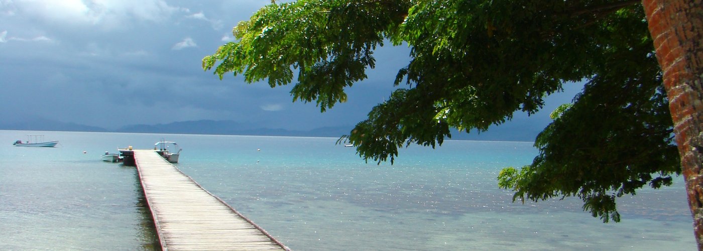 the pier at Jean Michel Cousteau Resort