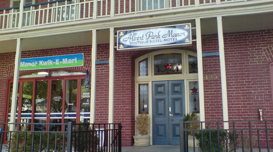 Front of the hotel