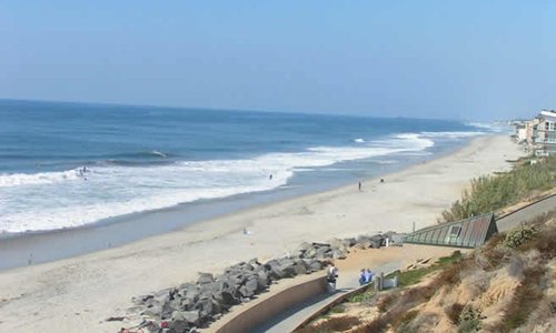 Carlsbad Village Seawall
