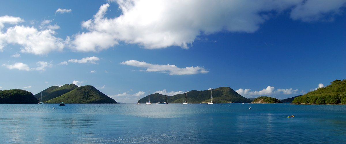View from beach