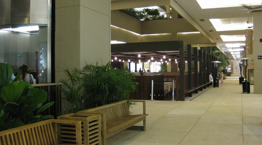 inside the mall