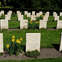 The Russian cemetery.
