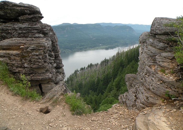 view of Columbia Gorge from Angel's Rest