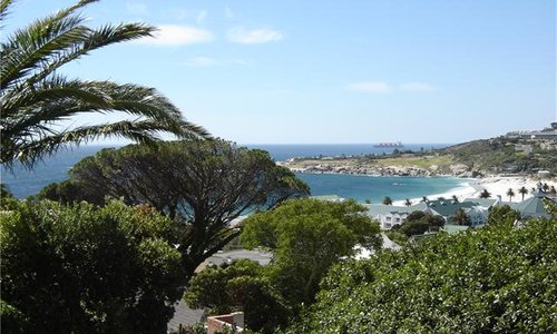 Camp's Bay (taken in the garden of the hotel)