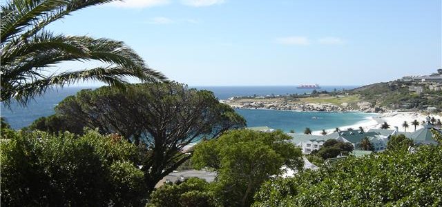 Camp's Bay (taken in the garden of the hotel)