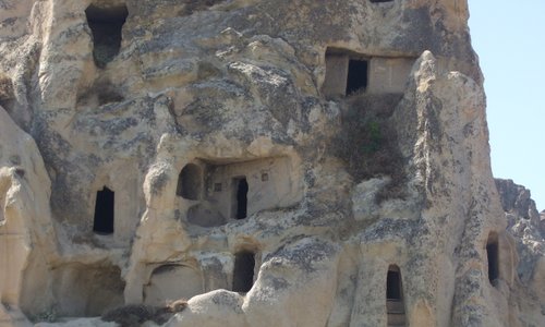 Cappadocia outside of cave church