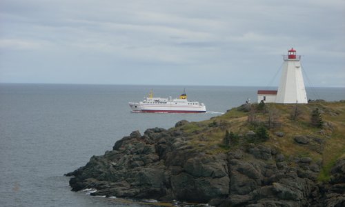 Ferry & Swallowtail Lighthouse at North Head