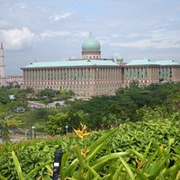Prime Minister Office view from Putra Perdana Park