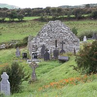 Ireland: co. Mayo - Clew Bay Trail 10: Kilgeever Abbey