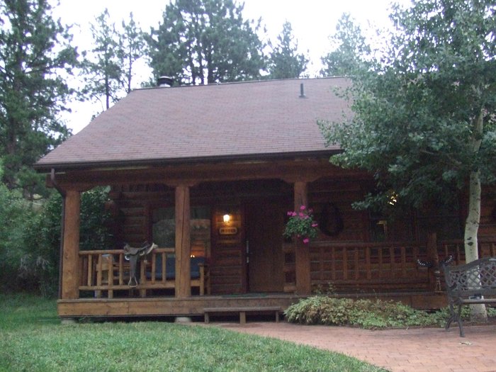 A Back Porch Perspective from my Log Home