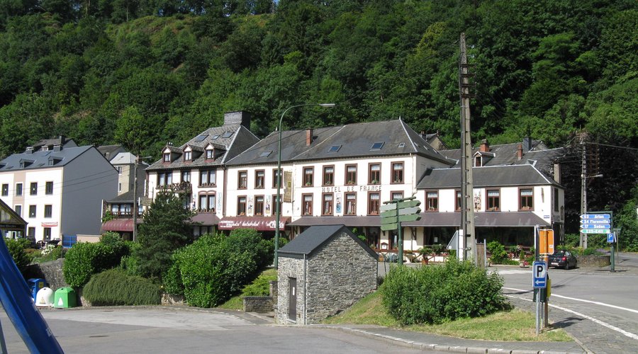 Hotel from Across the River