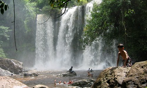 Waterfalls Phnom Kulen