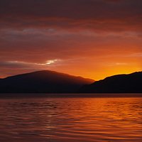 Sunset on Loch Linnhe