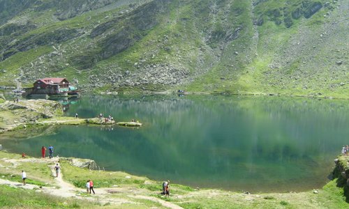 Balea Lac (Balea Lake), Transylvania, Romania