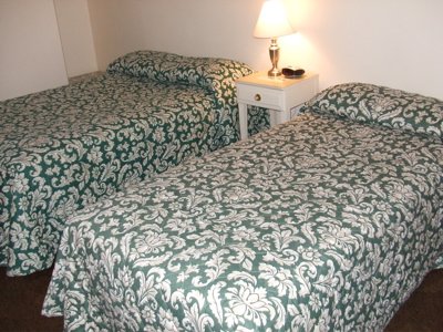 Interior of double room