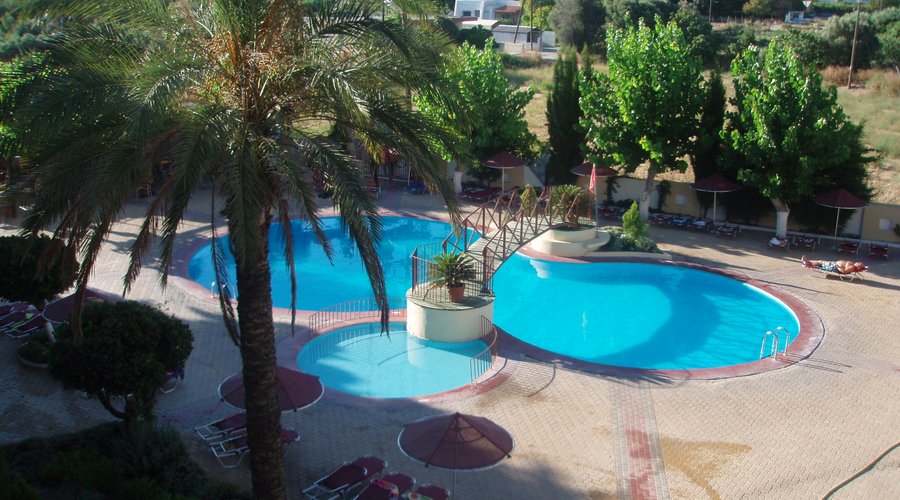 Pool at the back