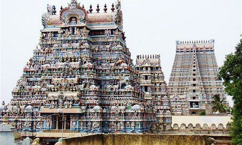 Gopurams Temple Gate Towers