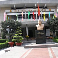 front of museum