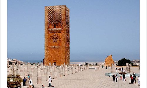 The Tour Hassan or Hassan Tower is the minaret of the incomplete mosque in Rabat (begun in 1195