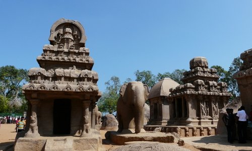 Mamallapuram - Five Rathas